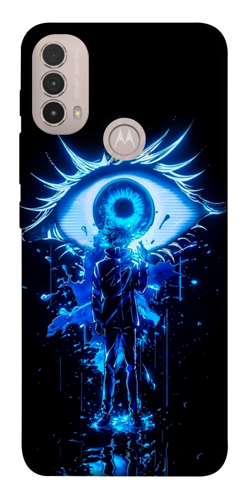 Чохол Gojo satoru the eye для Motorola Moto E30
