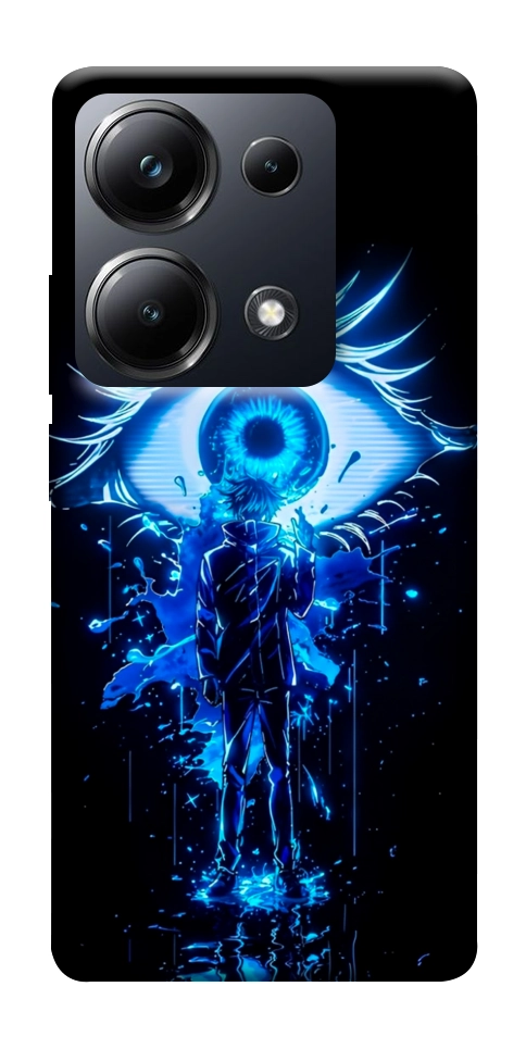 Чехол Gojo satoru the eye для Xiaomi Poco M6