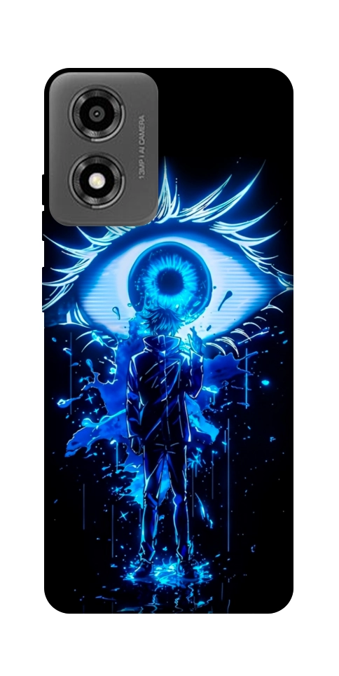 Чохол Gojo satoru the eye для Motorola Moto E14