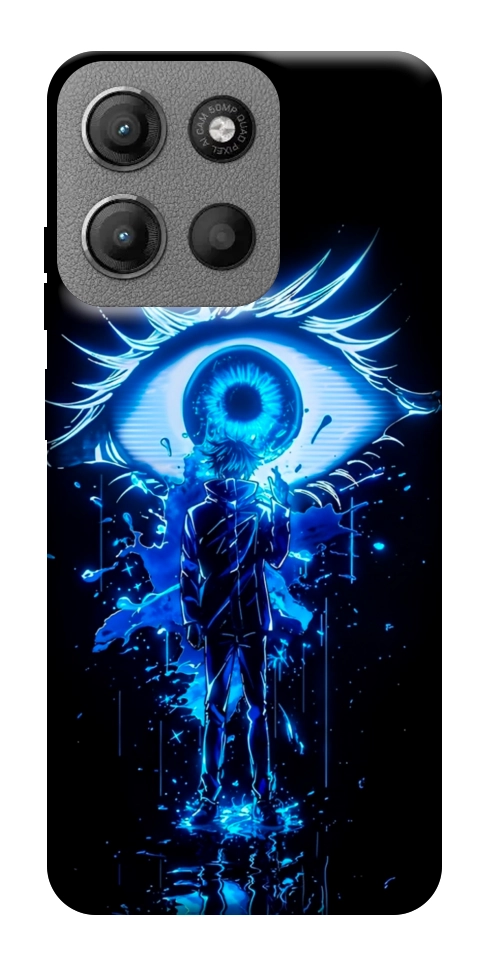 Чехол Gojo satoru the eye для Motorola Moto G15 4G