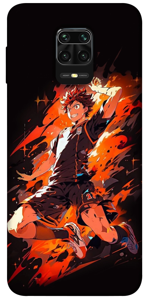 Чохол Haikyuu hinata для Xiaomi Redmi Note 9 Pro