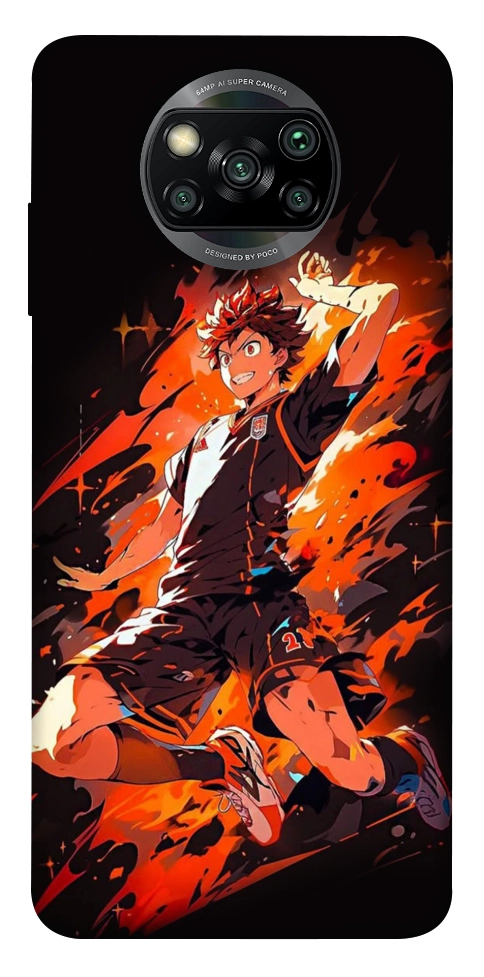 Чехол Haikyuu hinata для Xiaomi Poco X3 NFC