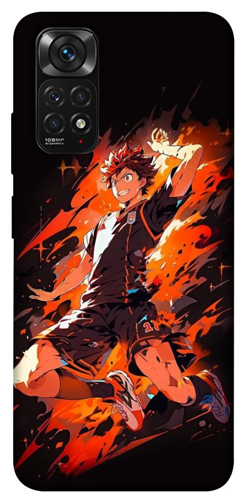 Чохол Haikyuu hinata для Xiaomi Redmi Note 11 (Global)
