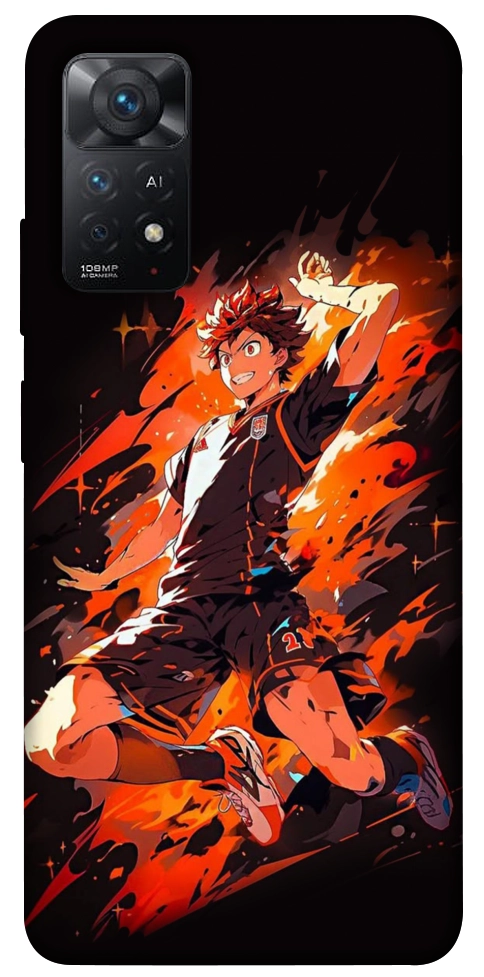 Чехол Haikyuu hinata для Xiaomi Redmi Note 11 Pro 5G