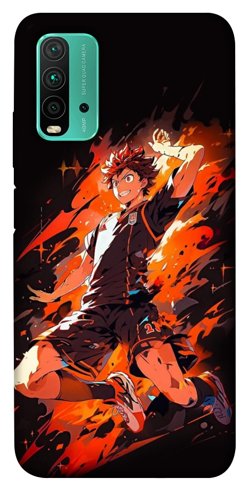 Чехол Haikyuu hinata для Xiaomi Redmi Note 9 4G