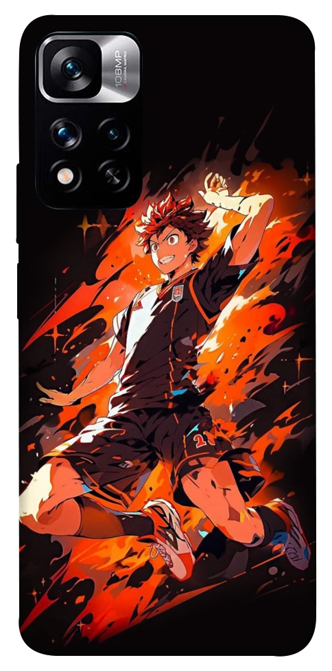 Чехол Haikyuu hinata для Xiaomi Redmi Note 11 5G