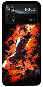 Чохол Haikyuu hinata для Xiaomi Poco X4 Pro
