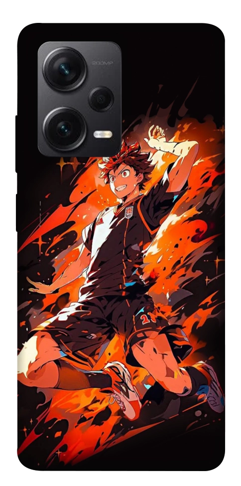 Чехол Haikyuu hinata для Xiaomi Redmi Note 12 Pro 5G