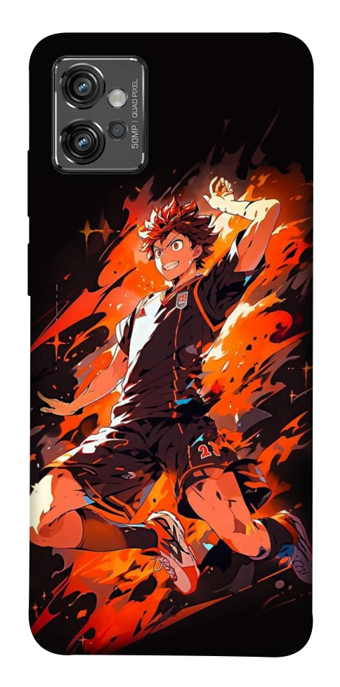 Чехол Haikyuu hinata для Motorola Moto G32