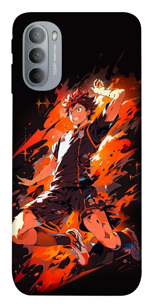 Чохол Haikyuu hinata для Motorola Moto G31