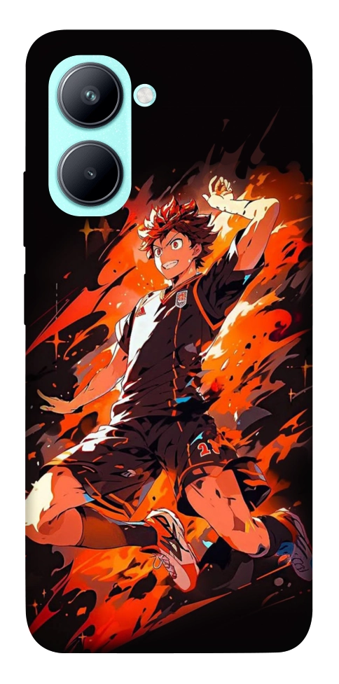 Чехол Haikyuu hinata для Realme C33