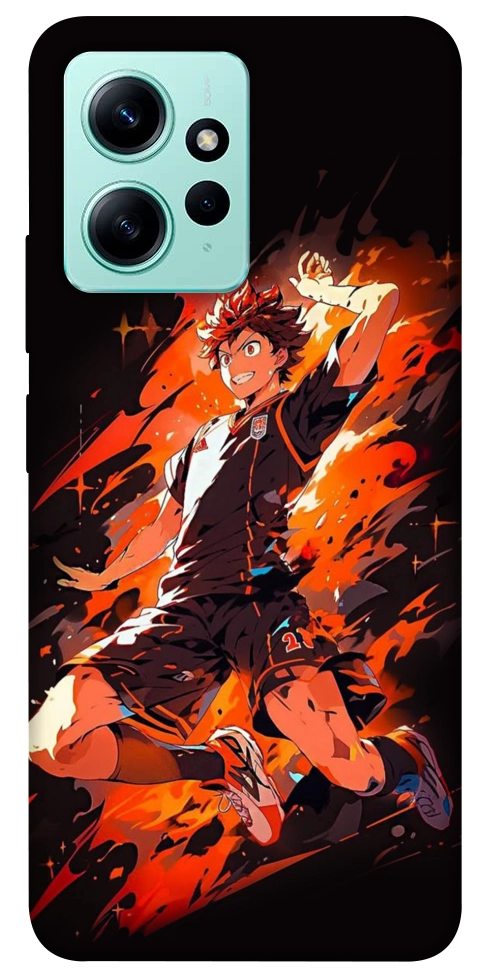 Чехол Haikyuu hinata для Xiaomi Redmi Note 12 4G