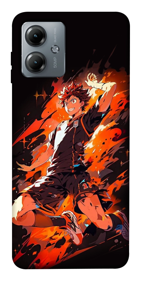 Чохол Haikyuu hinata для Motorola Moto G14