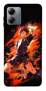 Чехол Haikyuu hinata для Motorola Moto G14