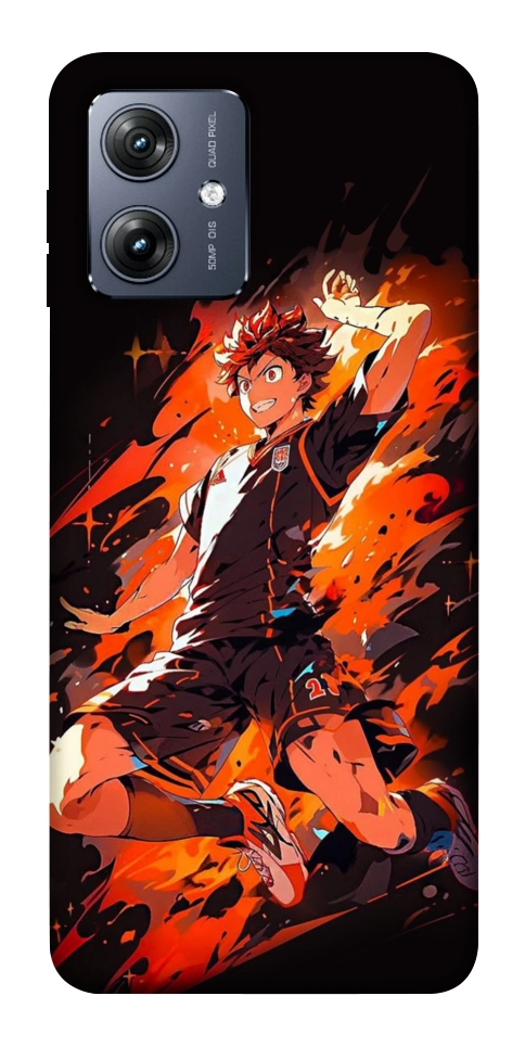 Чехол Haikyuu hinata для Motorola Moto G54