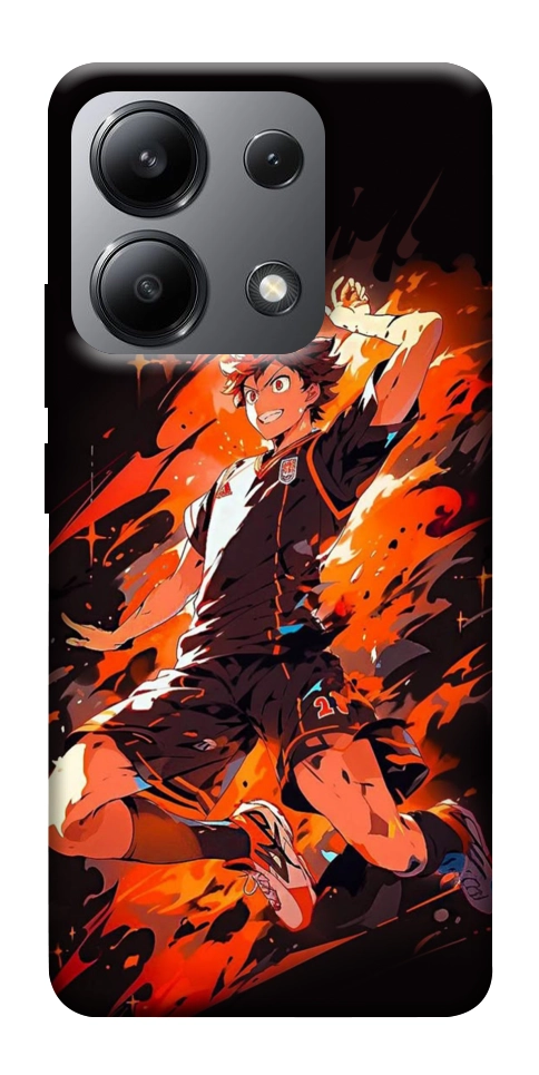 Чехол Haikyuu hinata для Xiaomi Redmi Note 13 4G