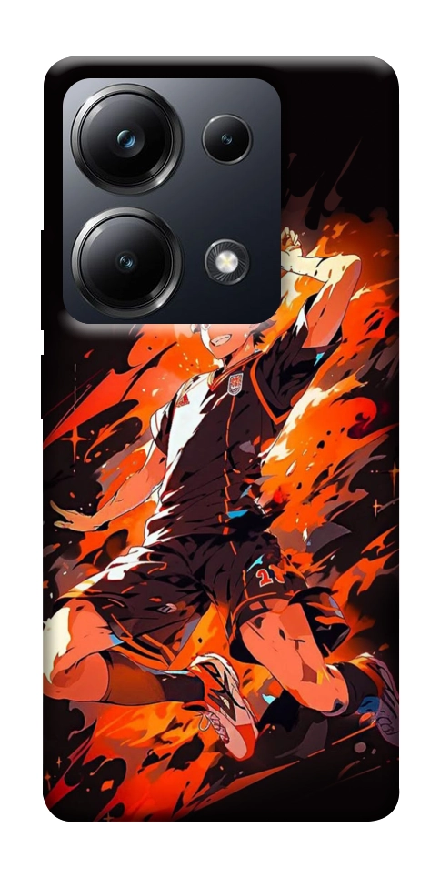 Чехол Haikyuu hinata для Xiaomi Poco M6