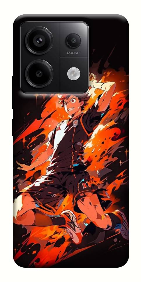Чехол Haikyuu hinata для Xiaomi Redmi Note 13 Pro 4G