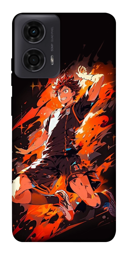 Чехол Haikyuu hinata для Motorola Moto G04