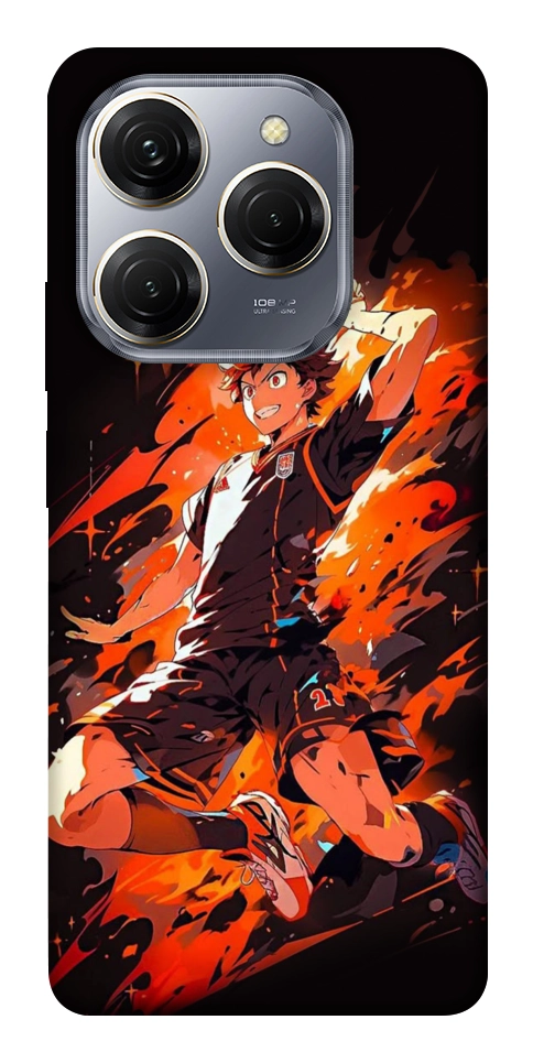 Чехол Haikyuu hinata для TECNO Spark 20 Pro