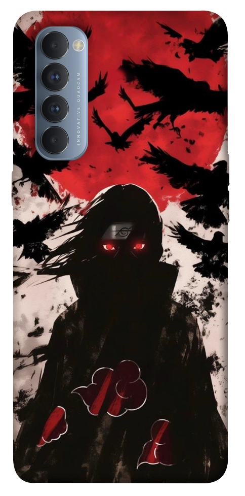 Чехол Itachi black ravens для Oppo Reno 4 Pro