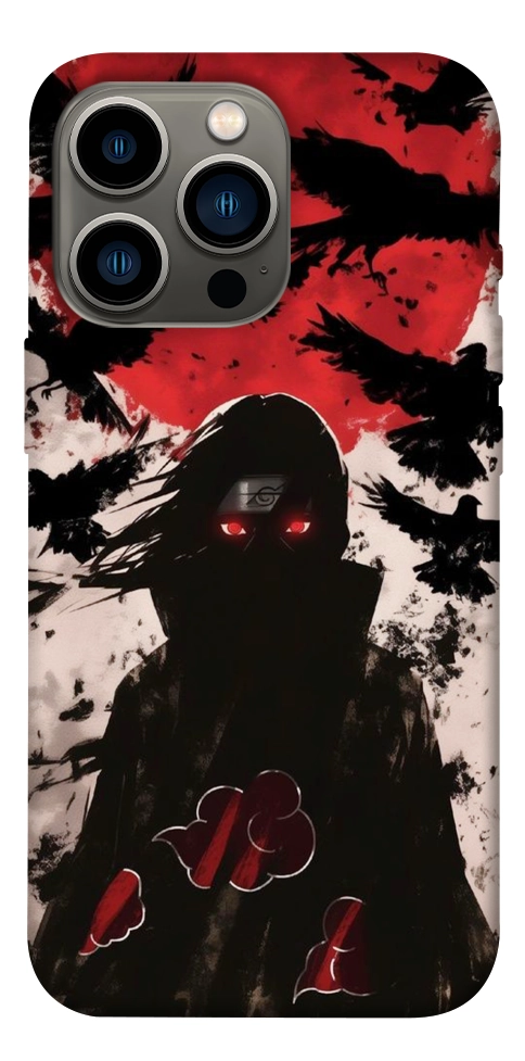 Чохол Itachi black ravens для iPhone 13 Pro