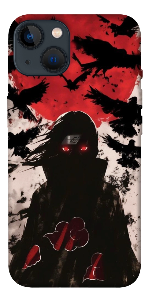 Чохол Itachi black ravens для iPhone 13