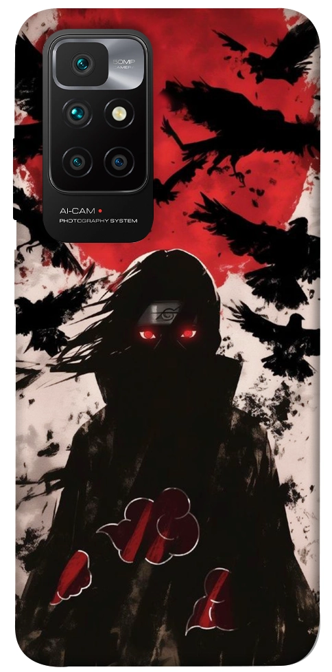 Чехол Itachi black ravens для Xiaomi Redmi 10