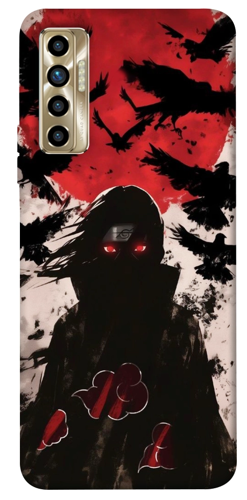 Чехол Itachi black ravens для TECNO Camon 17P