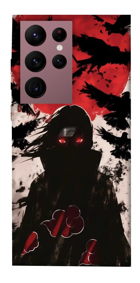 Чехол Itachi black ravens для Galaxy S22 Ultra