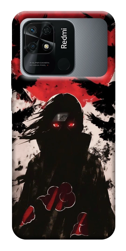 Чохол Itachi black ravens для Xiaomi Redmi 10C