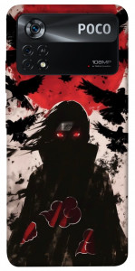 Чохол Itachi black ravens для Xiaomi Poco X4 Pro