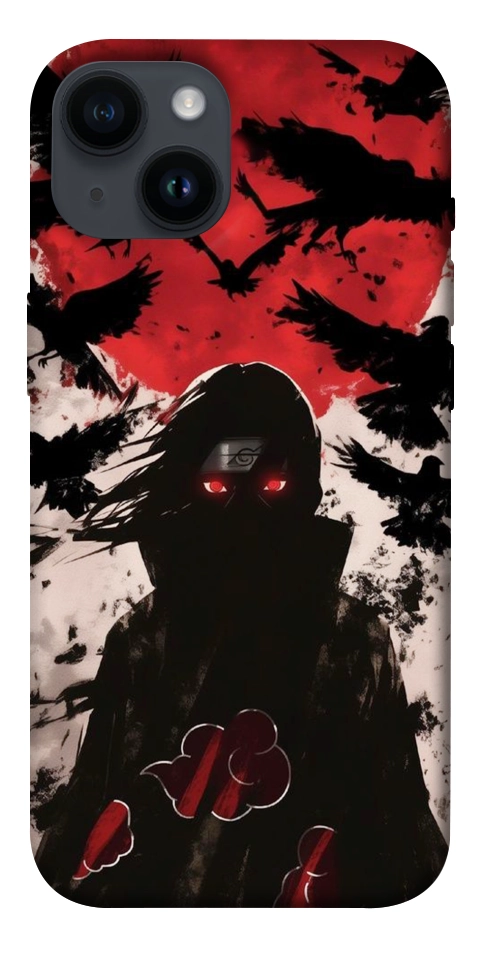 Чехол Itachi black ravens для iPhone 14