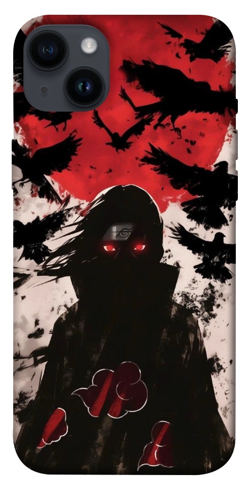 Чехол Itachi black ravens для iPhone 14 Plus