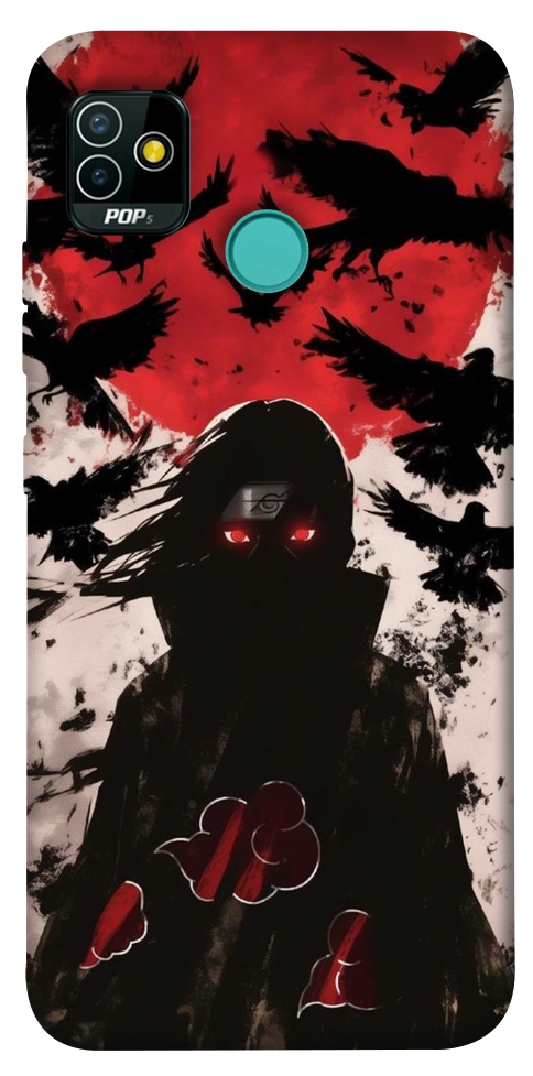 Чехол Itachi black ravens для TECNO Pop 5
