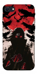Чехол Itachi black ravens для iPhone SE (2022)