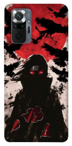 Чохол Itachi black ravens для Xiaomi Redmi Note 10 Pro Max