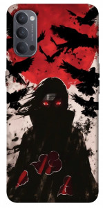 Чехол Itachi black ravens для Oppo Reno 4