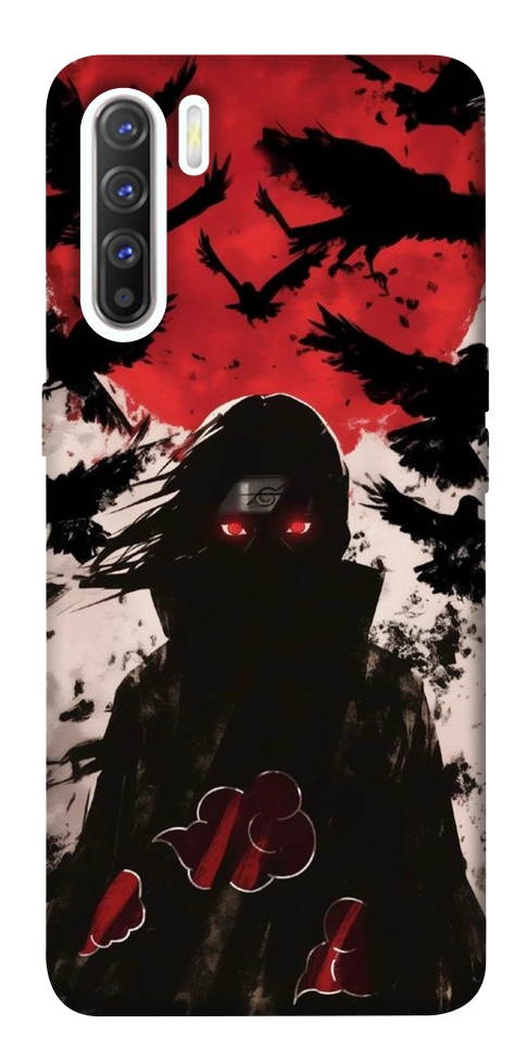 Чехол Itachi black ravens для Oppo Reno 3