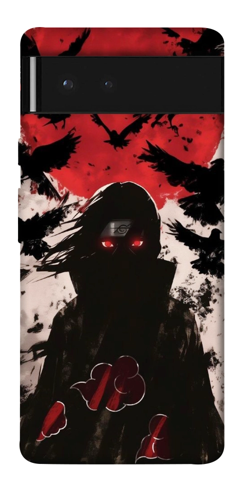Чехол Itachi black ravens для Google Pixel 6