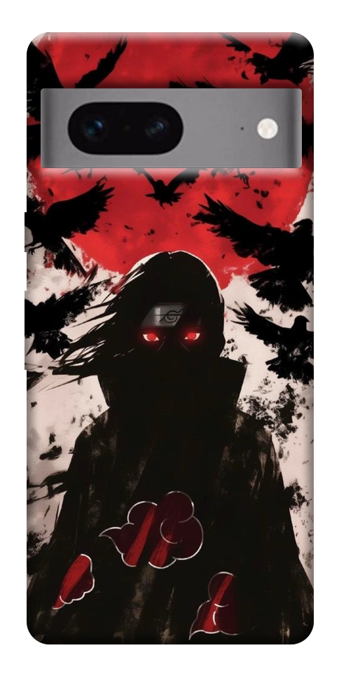 Чохол Itachi black ravens для Google Pixel 7