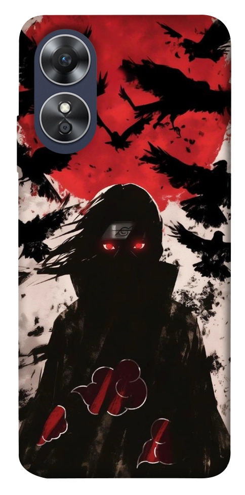 Чехол Itachi black ravens для Oppo A17