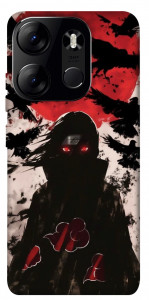 Чохол Itachi black ravens для Tecno Spark Go 2023