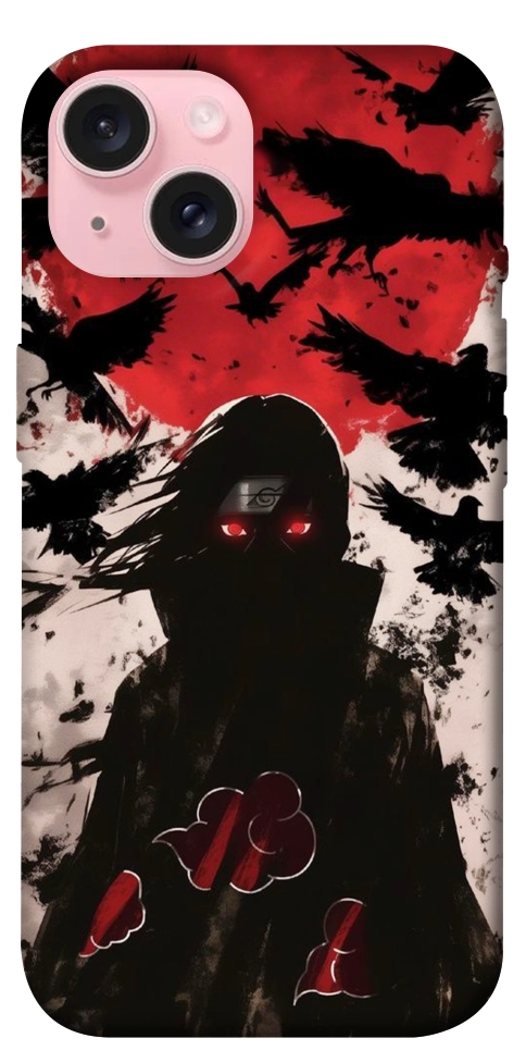 Чехол Itachi black ravens для iPhone 15