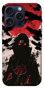 Чохол Itachi black ravens для iPhone 15 Pro