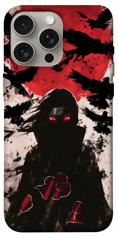 Чехол Itachi black ravens для iPhone 15 Pro Max