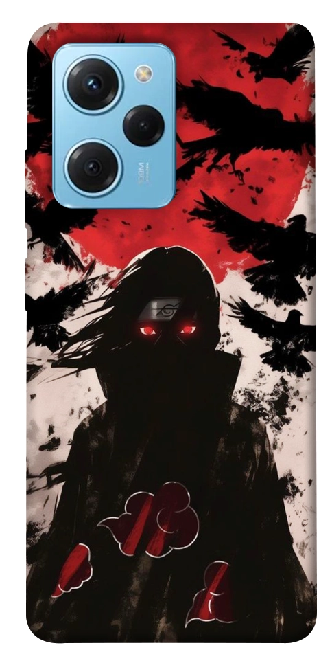 Чохол Itachi black ravens для Xiaomi Poco X5 Pro 5G