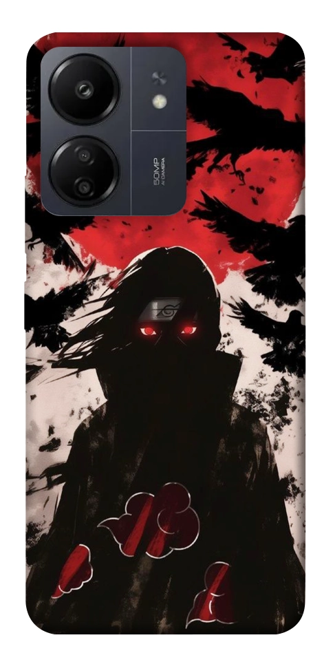 Чехол Itachi black ravens для Xiaomi Redmi 13C