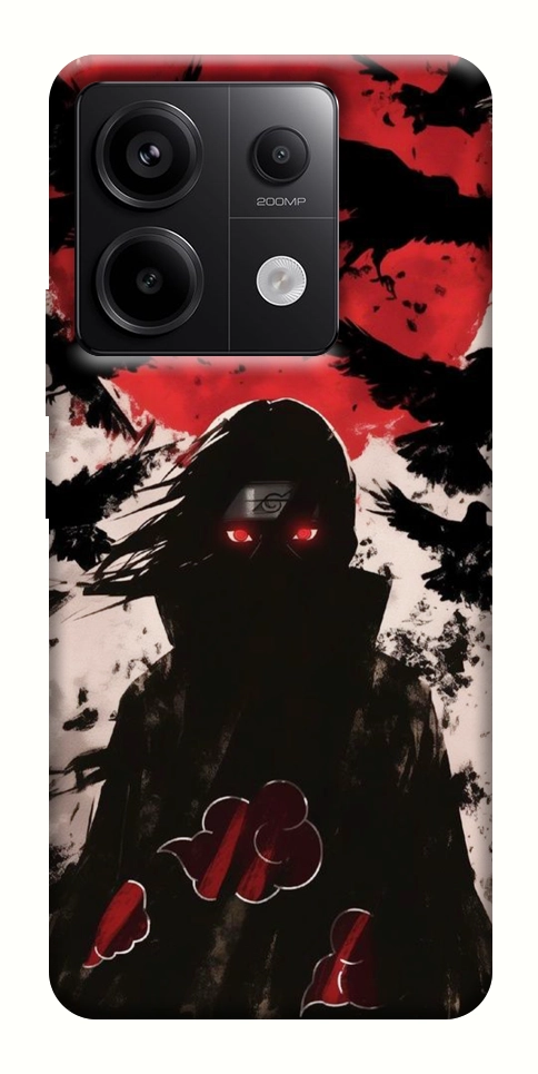 Чехол Itachi black ravens для Xiaomi Redmi Note 13 Pro 4G