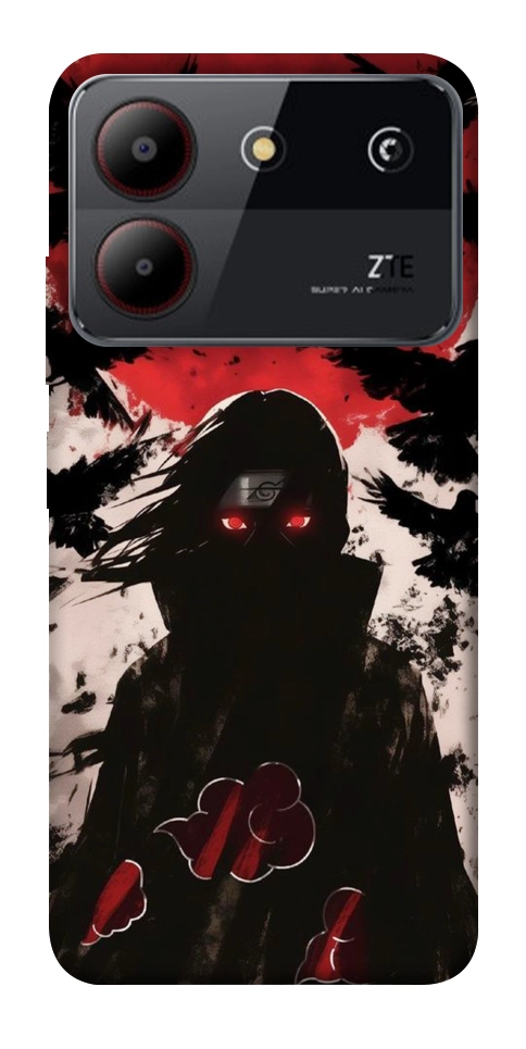 Чохол Itachi black ravens для ZTE Blade A54 4G